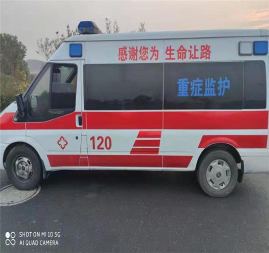 六安救护车出租服务案例3